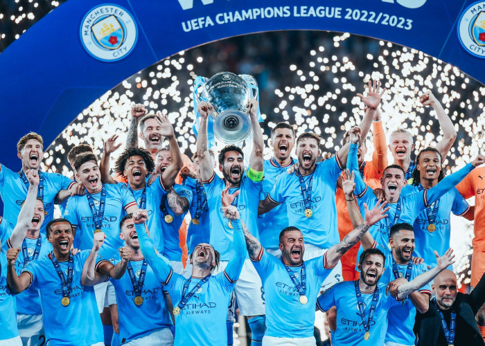 Juara Liga Champions 2022/2023, Ini 11 Fakta yang Diukir Man City Mantap Pecundangi Inter di Final