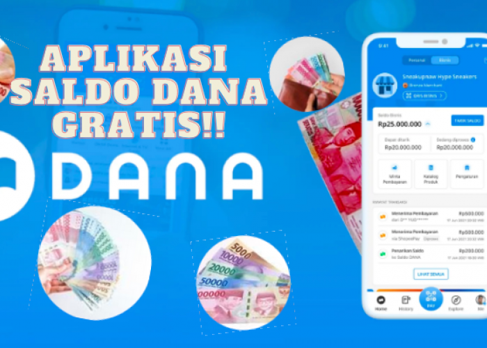 Aplikasi Penghasil Saldo DANA Gratis Terbaru, Rp400.000 Langsung Cair!