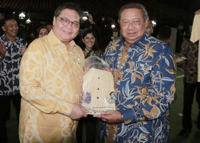 Airlangga Hartarto Bertemu SBY Malam Ini, Golkar Masuk Koalisi Perubahan? 