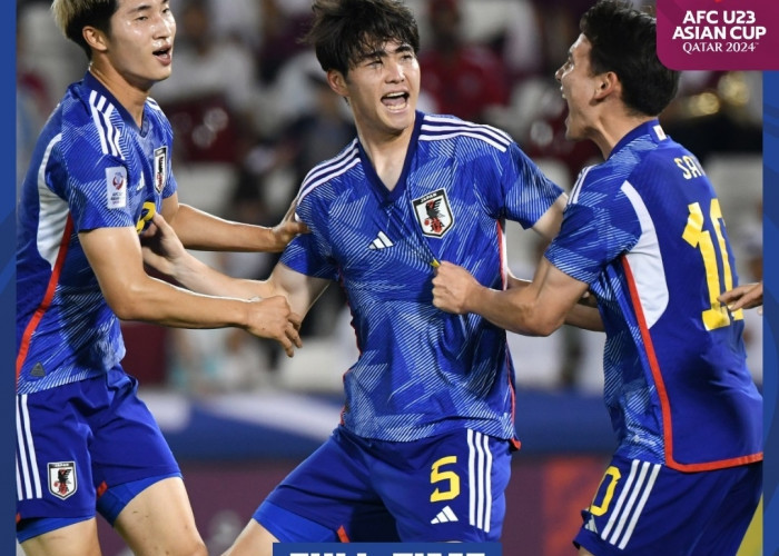 Piala Asia U-23, Jepang Singkirkan Tuan Rumah Qatar dengan Skor 4-2