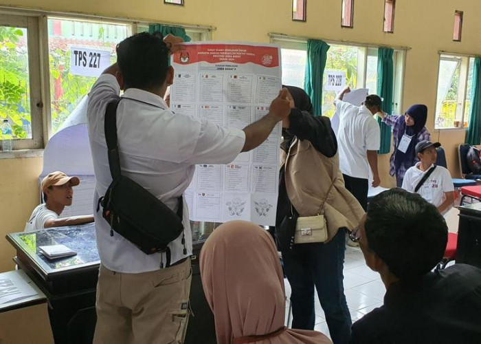 Dilaksanakan Serentak 27 TPS, Begini Suasana Pemungutan Suara Lanjutan di Kota Bekasi