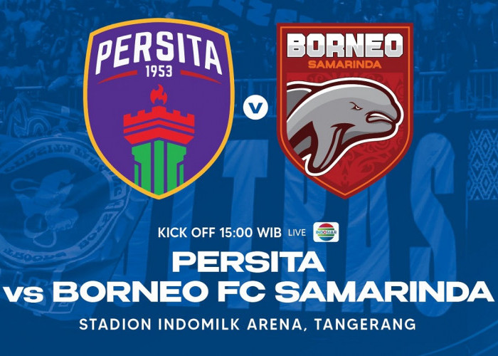 Link Live Streaming BRI Liga 1 2022/2023: Persita Tangerang vs Borneo FC