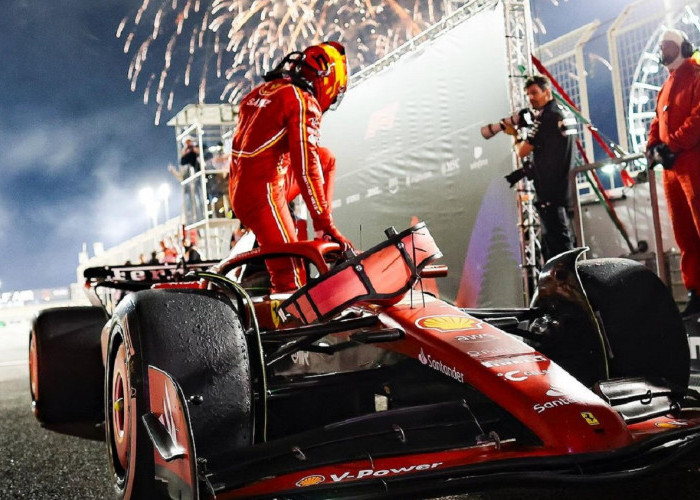 Finis di Posisi Ketiga GP Bahrain, Carlos Sainz: Imbangi Red Bull Jelang Akhir Merupakan Kejutan