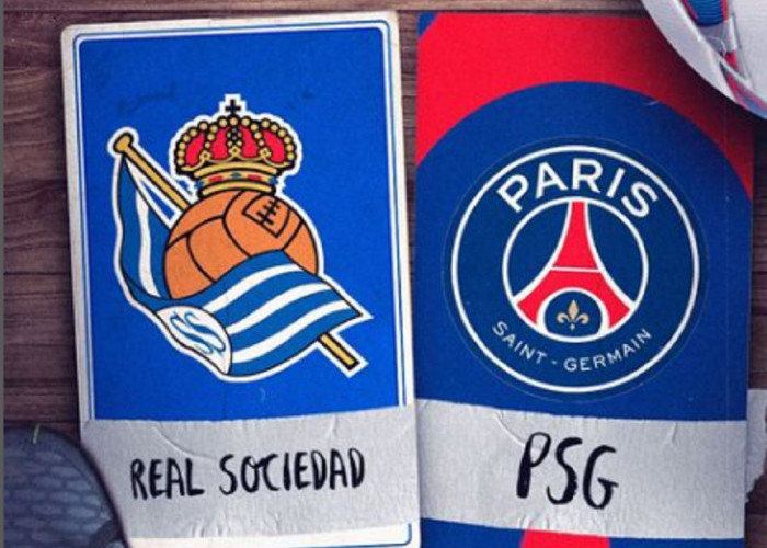 Link Live Streaming Liga Champions 2023-2024: Paris Saint Germain vs Real Sociedad