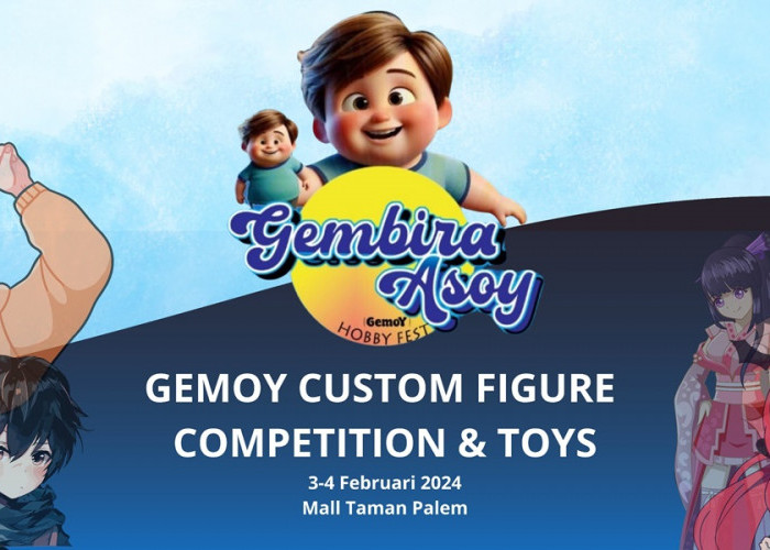 Gemoy Custom Figure Competition & Toys, Ajang Kreativitas Pecinta Mainan dan Hobi