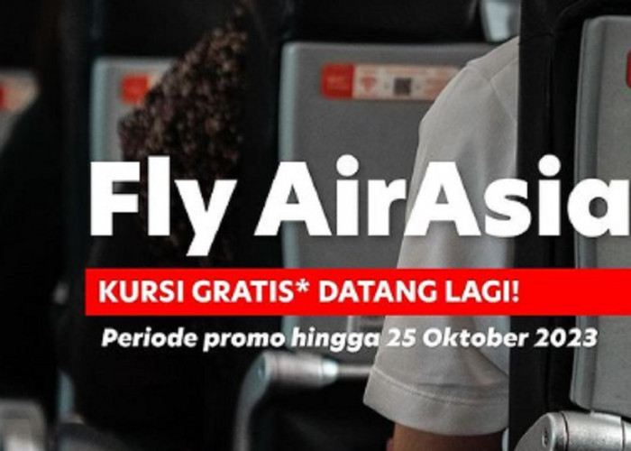 AirAsia Indonesia Adakan Promo Kursi Gratis per Oktober 2023, Begini Caranya