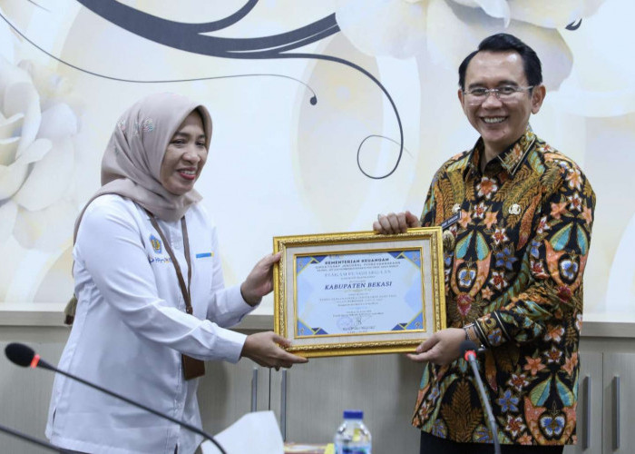Terima Penghargaan Penyaluran Dana Desa Terbaik 2022, Dani Ramdan Minta Pemkab Bekasi Maksimalkan Kinerja