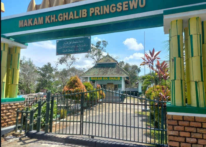 Makam K.H Ghalib Pringsewu jadi Wisata Religi Saat Ramadan hingga Lebaran, Ternyata Bukan Orang Sembarangan