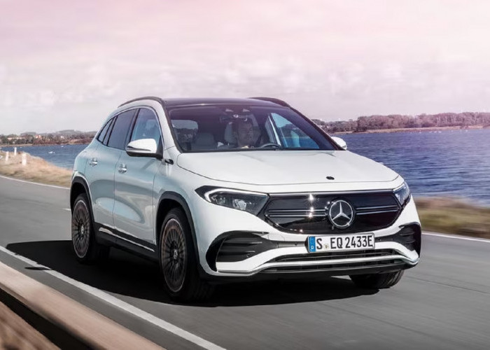 Gokil! Begini Bentuk Mercedes-Benz The New EQA, Mobil Model Entry Level Full Electric Terbaru 2023