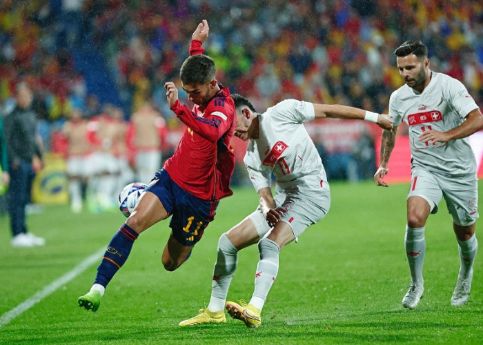 Hasil UEFA Nations League Spanyol vs Swiss: Mengejutkan! Tim Matador Kandas