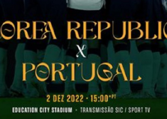 Link Live Streaming Piala Dunia 2022: Korea Selatan vs Portugal