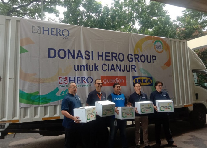 HERO Group Berikan Bantuan Bagi Korban Gempa Bumi di Cianjur