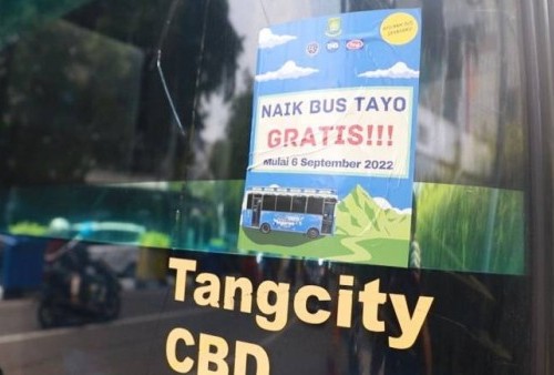 Pengumuman! Mulai Hari Ini Naik Bus Tayo dan Angkutan Si Benteng Pemkot Tangerang Gratis