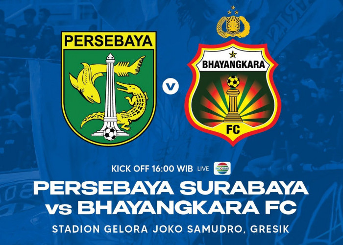 Link Live Streaming BRI Liga 1 2022/2023: Persebaya Surabaya vs Bhayangkara FC