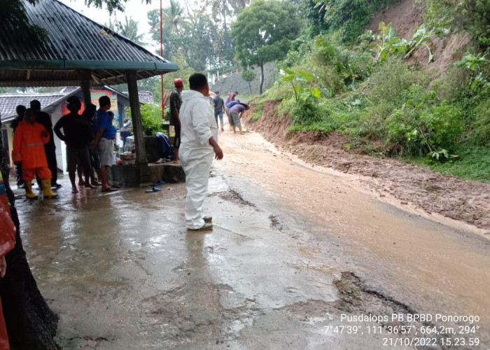 Banjir dan Longsor Hantam Kabupaten Ponorogo 