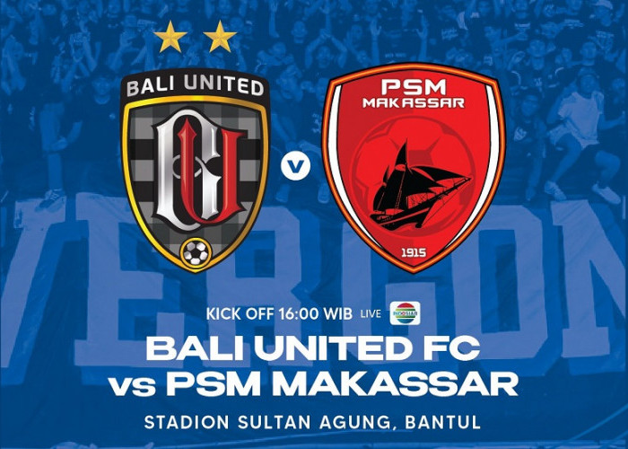 Link Live Streaming BRI Liga 1 2022/2023: Bali United vs PSM Makassar