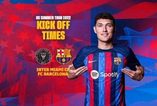 Link Live Streaming Friendly Match 2022: Inter Miami vs Barcelona