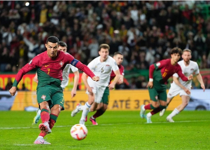 Kualifikasi Euro 2024: Ronaldo Cetak Brace, Portugal Menang Telak 4-0 atas Liechtenstein