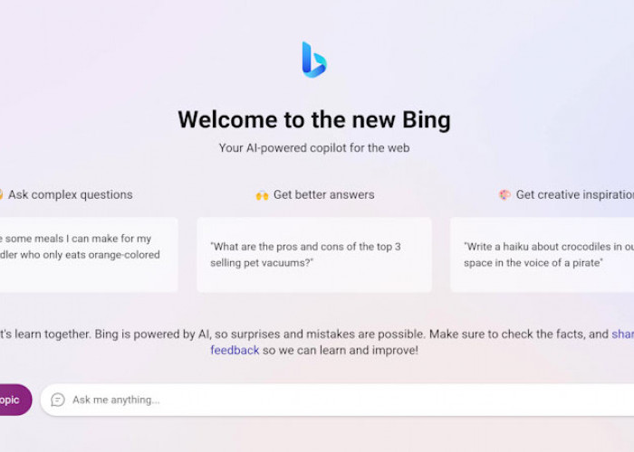 Bing Kini Terintegrasi Chat GPT, Samsung Bakal Tinggalkan Google Search