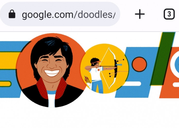 Google Doodle Hari Ini Tampilkan Donald Pandiangan, Juara Panah yang Dijuluki Robin Hood dari Indonesia