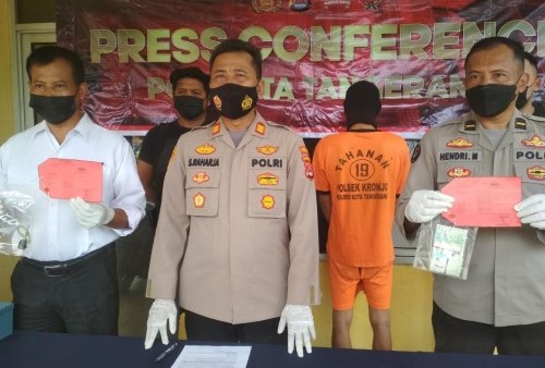 Dua Tahun Buron, Spesialis Ranmor di Kronjo Tangerang Dicokok Polisi