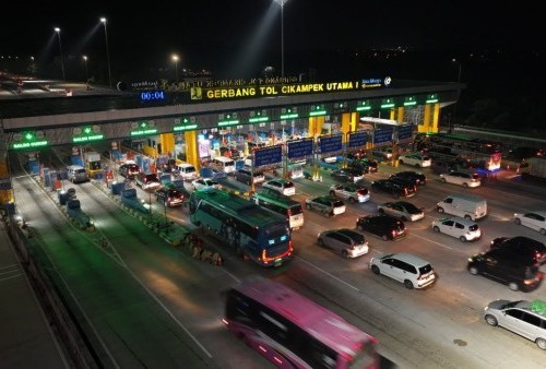 Jasamarga Transjawa Tol Catat 521.290 Kendaraan Tinggalkan Jakarta Lewat GT Cikampek Utama 