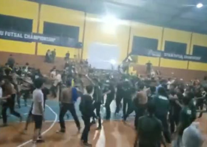 Ricuh Pendukung Futsal Pelajar SMK di Bekasi, Begini Penjelasan Panitia 