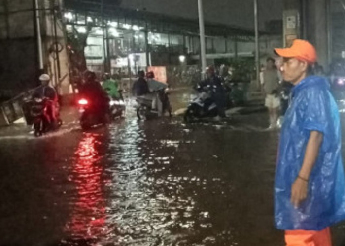 Lokasi Ini Tergenang Air saat Jakarta Diguyur Hujan Deras