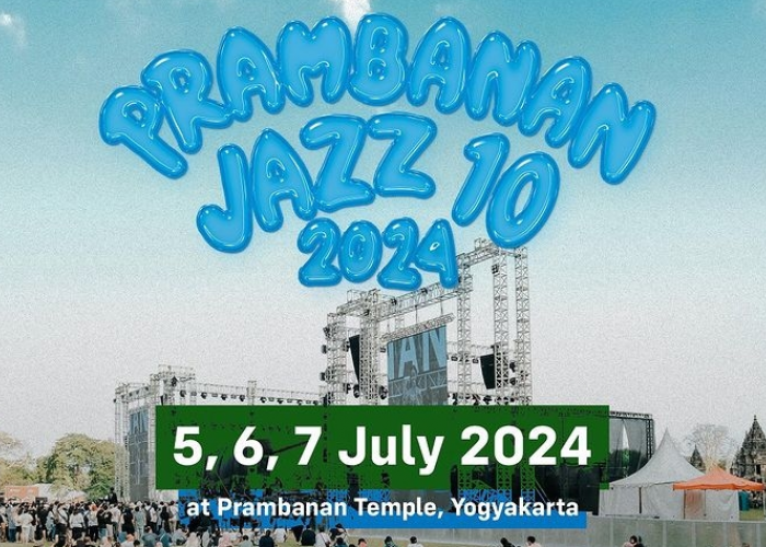 Hadirkan 3 Panggung Besar, Prambanan Jazz Festival 2024 Diselenggarakan 5-7 Juli