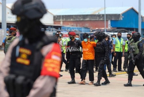 Densus 88 Antiteror Polri Tangkap Anggota Teroris JI di Lampung