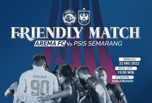 Link Live Streaming Friendly Match: Arema FC vs PSIS Semarang