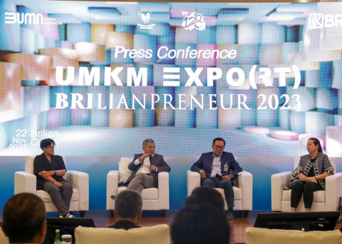 BRI UMKM EXPO(RT) BRILIANPRENEUR: Program Terintegrasi BRI Berdayakan UMKM Masuk Pasar Global