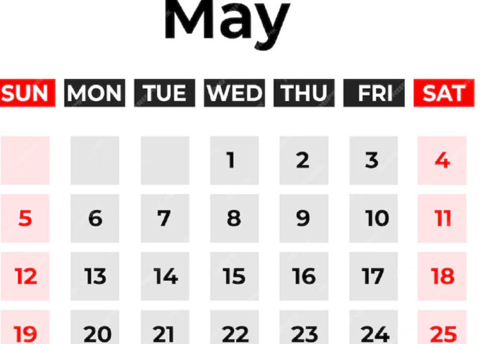  Kalender Mei 2024: Ada 2 Long Weekend yang Bisa Dimanfaatkan Liburan
