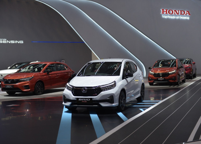 Honda Catat 1.992 SPK di GIIAS 2023, New Honda Brio dan All New Honda CR-V Raih Penjualan Terbanyak!