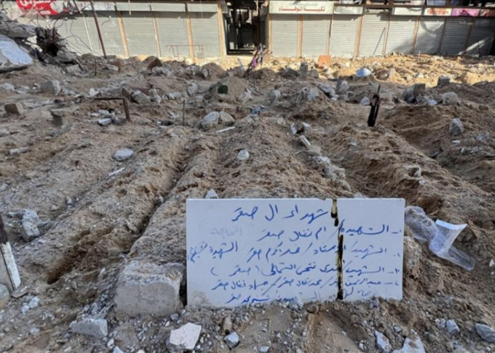 Jalanan di Gaza Berubah Jadi Kuburan Terbuka, Puluhan Mayat Tak Dikenal di Rumah Sakit Mulai Membusuk