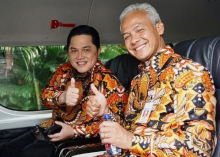 Duet Ganjar dan Erick Thohir Paling Realistis Diusung KIB di Pemilu 2024
