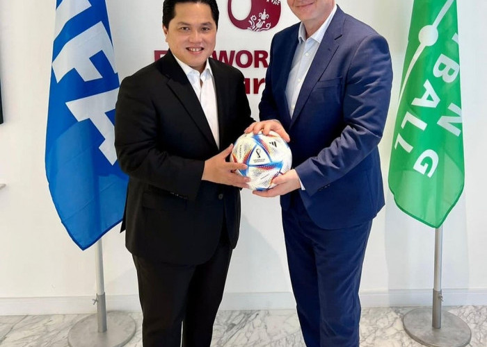 Erick Thohir Temui Bos FIFA, Pengamat: Upaya Selamatkan Sepak Bola Nasional