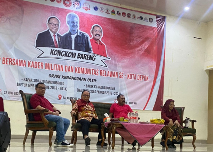 2 Tokoh Senior PDI-Perjuangan Hadiri Acara Relawan Ganjar di Kandang PKS