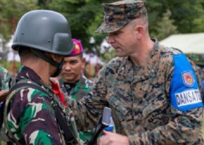 Pasukan Marinir 2 Negara Tingkatkan Kemampuan Pertahanan Pesisir di Piabung Lampung