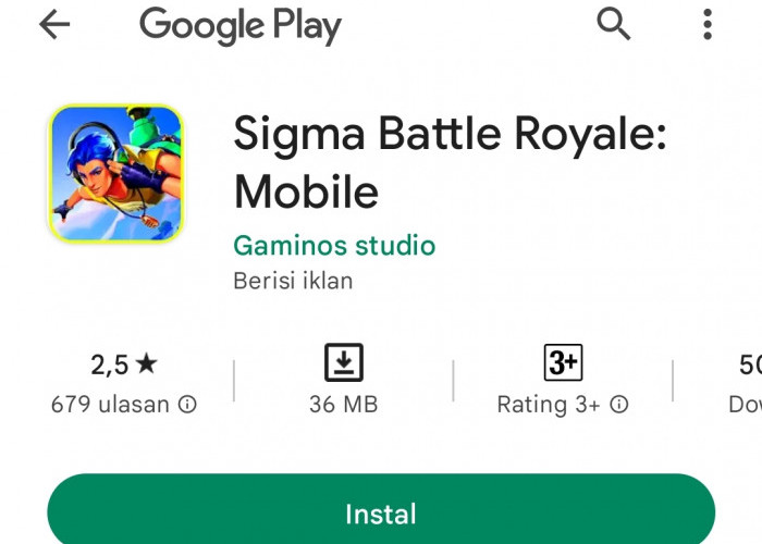 Hore... Sigma Battle Royale Versi Mobile Sudah Tersedia di Play Store