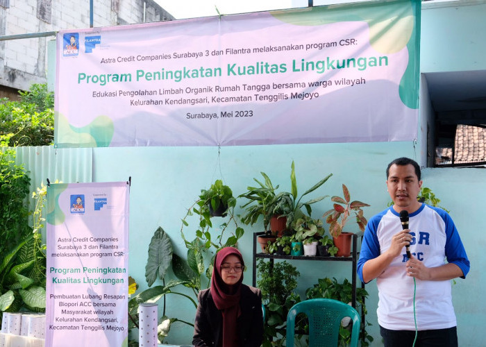 ACC Dukung Peningkatan Kualitas Lingkungan di Surabaya Lewat Pembuatan Biopori dan Edukasi Pengolahan Limbah