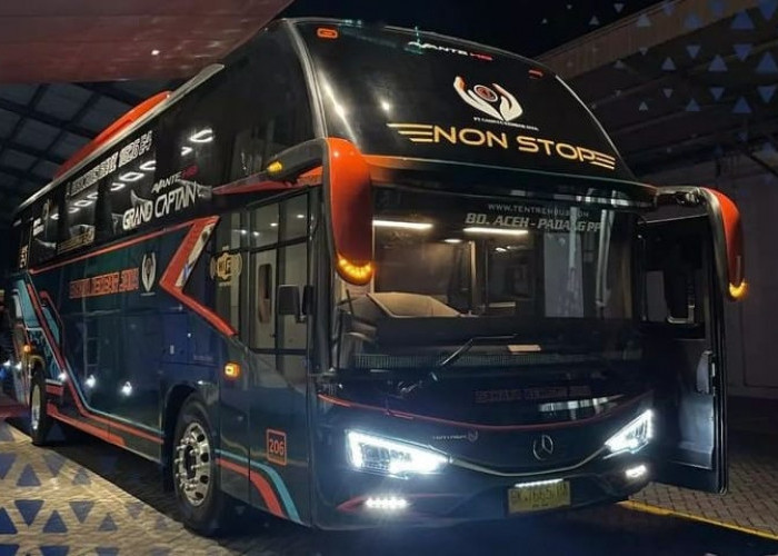 Trayek Baru Aceh - Padang, PO Cahaya Kembar Jaya Hadirkan Bus Baru Mercedes Benz OH 1626