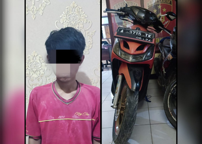 Remaja 15 Tahun Ini Nekat Curi Motor Lalu Disembunyikan di Warung Bakso