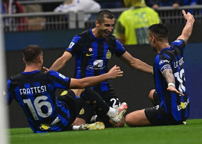 Liga Italia: Inter Milan Pesta Gol ke Gawang Rival Sekotanya AC Milan 5-1
