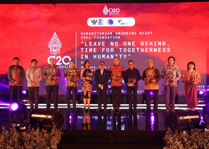 Kementerian BUMN dan Kemenko Marvest Berikan Apresiasi Pahlawan Pandemi di G20