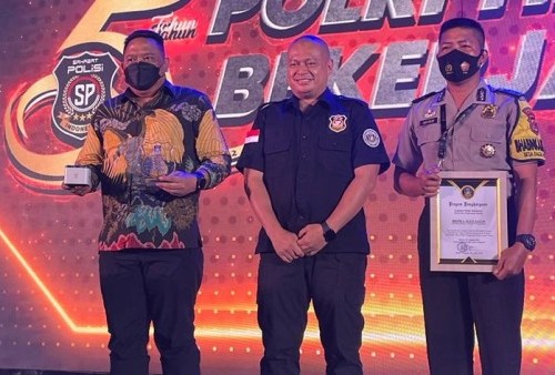 Bikin Rekrutmen Polisi Lebih Transparan, Kombes Yudha Karyana Diganjar Penghargaan SPI Award 2022