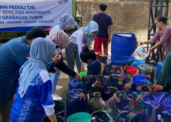Aksi Tanggap BRI Peduli, Salurkan Bantuan Air Bersih ke Wilayah Kekeringan