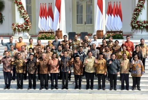 Survei: Ini Dia 10 Menteri Jokowi yang Paling Banyak Jadi Omongan Publik