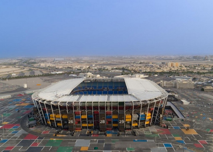 Piala Dunia 2022 Qatar: Uniknya Stadion 974 di Doha, Dibangun Dengan Tumpukan Kontainer