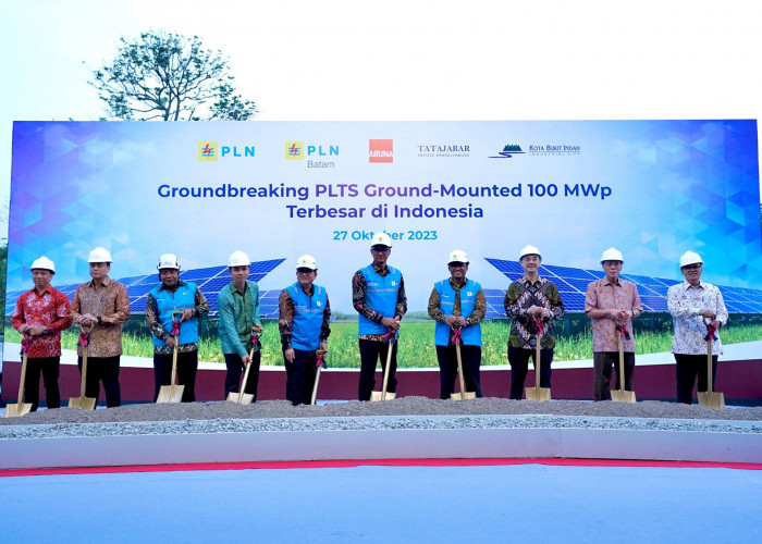 PLTS Groundmounted Terbesar di RI dibangun di Purwakarta, Kolaborasi PLN-Aruna Wujudkan Kawasan Industri Hijau